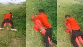 Village Girl Caught Fucking Open Fields
