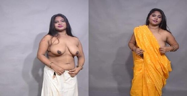 Bangla Bong Model Big Boobs Show Saree Me